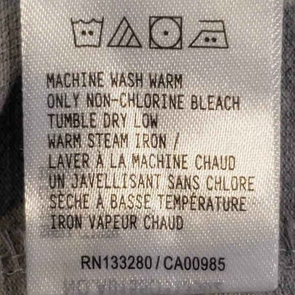 Thom Browne Gray Polo Shirt Embroidered Short Sleeve Size 1 Small - Picture 14 of 16